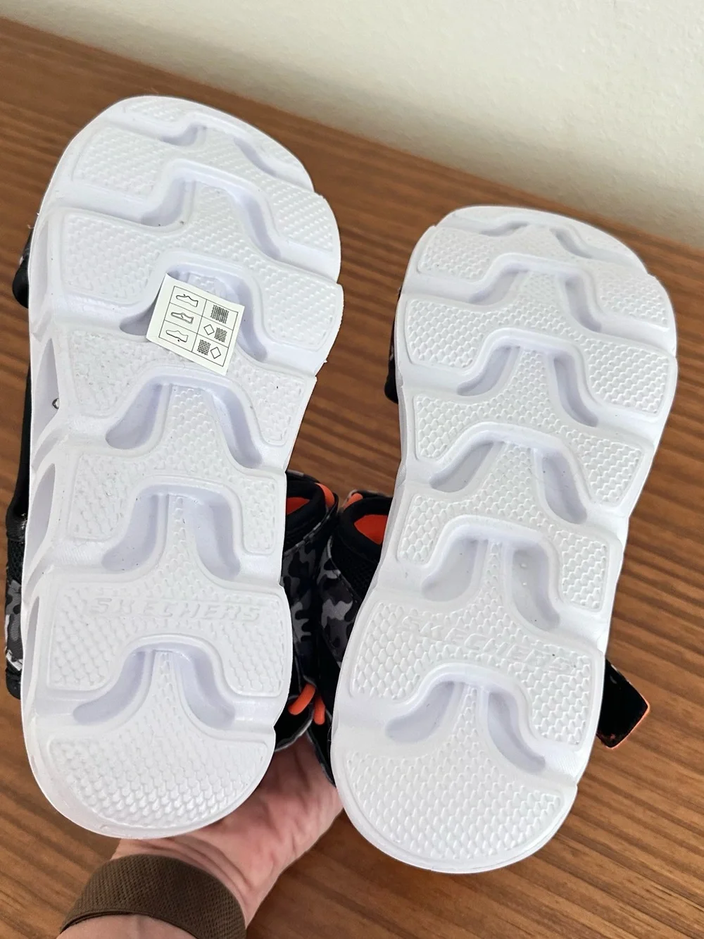 Skechers Kids' S-Lights: Hypno-Splash - Sun Breaks boy's sandals